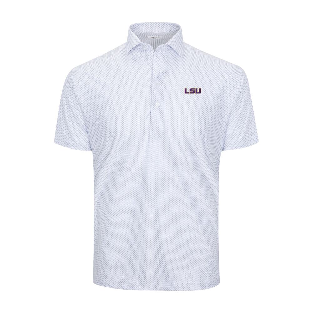 Collars & Co LSU Featherweight Flex Polo Pulse XL Gameday Geaux tigers